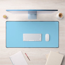 Baby Blauw Effen Kleur Desk Mat