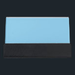 Baby Blauw Effen Kleur | Klassiek | Elegant Bureau Visitekaartjeshouders<br><div class="desc">Baby Blauw Effen Kleur | Klassiek | Elegant | Trendy | Stijlvol | Cadeau</div>