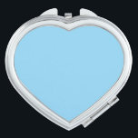 Baby Blauw Effen Kleur | Klassiek | Elegant Handtas Spiegeltje<br><div class="desc">Baby Blauw Effen Kleur | Klassiek | Elegant | Trendy | Stijlvol | Cadeau</div>