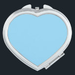 Baby Blauw Effen Kleur | Klassiek | Elegant Handtas Spiegeltje<br><div class="desc">Baby Blauw Effen Kleur | Klassiek | Elegant | Trendy | Stijlvol | Cadeau</div>