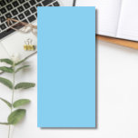 Baby Blauw Effen Kleur | Klassiek | Elegant Magnetisch Notitieblok<br><div class="desc">Baby Blauw Effen Kleur | Klassiek | Elegant | Trendy | Stijlvol | Cadeau</div>