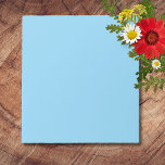 Baby Blauw Effen Kleur | Klassiek | Elegant Notitieblok<br><div class="desc">Baby Blauw Effen Kleur | Klassiek | Elegant | Trendy | Stijlvol | Cadeau</div>
