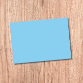 Baby Blauw Effen Kleur | Klassiek | Elegant Post-it® Notes