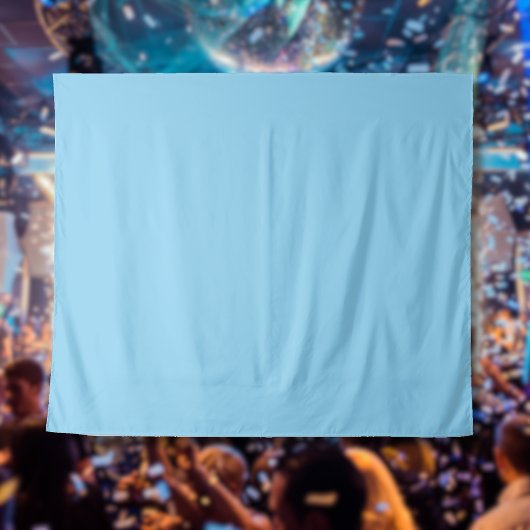 Baby Blauw Effen Kleur | Klassiek | Elegant Wandkleed