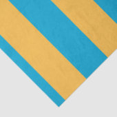 Baby blauw en geel tissuepapier (Detail)