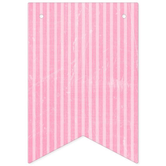  Baby Blauw en Roze Shabby Garland Vlaggen Vlaggetjes (Eerste vlag)