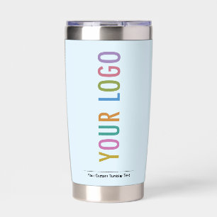 Baby Blauw Geïsoleerde Tumbler Custom Logo Branded Drinkbeker