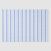 Baby blauw gestreept weefsel papier (Voorkant)