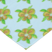 Baby blauw met groen tafelkleed (Gekanteld)