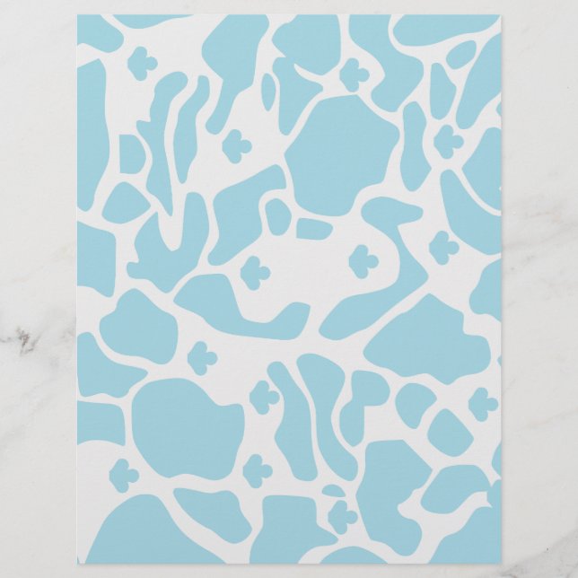 Baby blauw Ontwerp: (Voorkant)