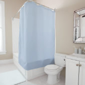 Baby Blauw Premium Polyester Douche Gordijn Liner (In situ)