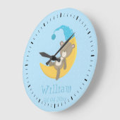 Baby blauw slikken op de maan II Grote Klok (Hoek)