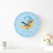 Baby blauw slikken op de maan II Grote Klok (Huis)