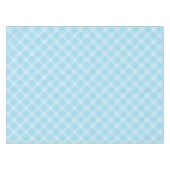 Baby Blauw & Wit Pastel Plaid Tafelkleed – Lente (Voorkant (Horizontaal))