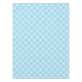 Baby Blauw & Wit Pastel Plaid Tafelkleed – Lente (Voorkant)
