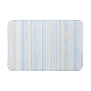 Baby Blauw Witte Strepen Badmat