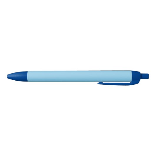 Baby blauw zwarte inkt pen (Bodem)
