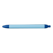 Baby blauw zwarte inkt pen (Voorkant)