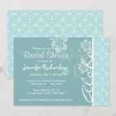 Baby blauwe cirkels; Aloha Kaart (Voorkant / Achterkant)