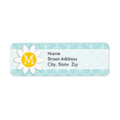 Baby Blauwe Cirkels; Daisy Etiket (Voorkant)