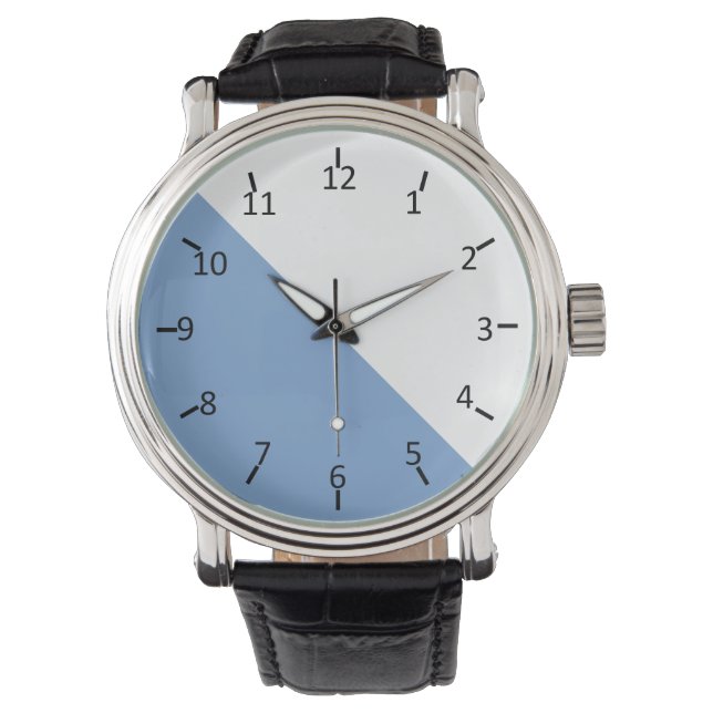 Baby Blauwe Melk Horloge (Voorkant)