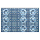 Baby Blauwe Vogel Stof (Fat Quarter)