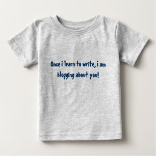 Baby Blogger Short hoeve Tee Shirt
