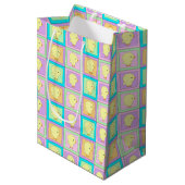 Baby Blok Chicks-Gift Bag M Medium Cadeauzakje (Voorkant Gekanteld)