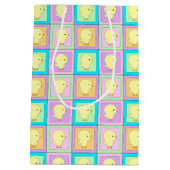 Baby Blok Chicks-Gift Bag M Medium Cadeauzakje (Achterkant)