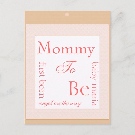 Baby-blokdouchedecoratie Uitnodiging Briefkaart (Voorkant)