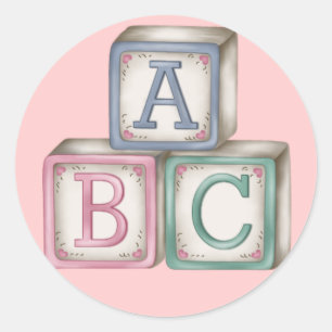 Baby blokkeert Stickers
