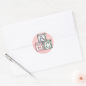 Baby blokkeert Stickers (Envelop)