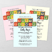 Baby blokkeert uitnodiging voor Baby shower