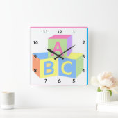 Baby blokkeert wandklok (Huis)