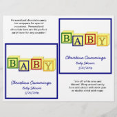 Baby Blokken Kandybar Wrappers (primair) Flyer (Voorkant)