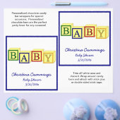 Baby Blokken Kandybar Wrappers (primair) Flyer (Enkel)