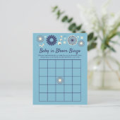 Baby Bloom Douche Bingo Spel Kaarten (Staand voorkant)