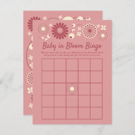 Baby Bloom Douche Bingo Spel Kaarten