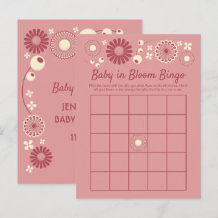 Baby Bloom Douche Bingo Spel Kaarten