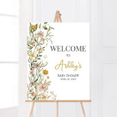 Baby Bloom Wildflower Spring Welkom Poster