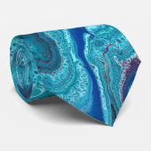 Baby Blue 2 Stromende Blauwe Abstracte Das (Opgerold)