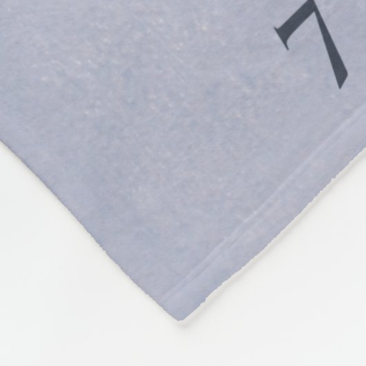 Baby Blue Angel Wings Maandelijkse mijlpaal Fleece Deken (Hoek)