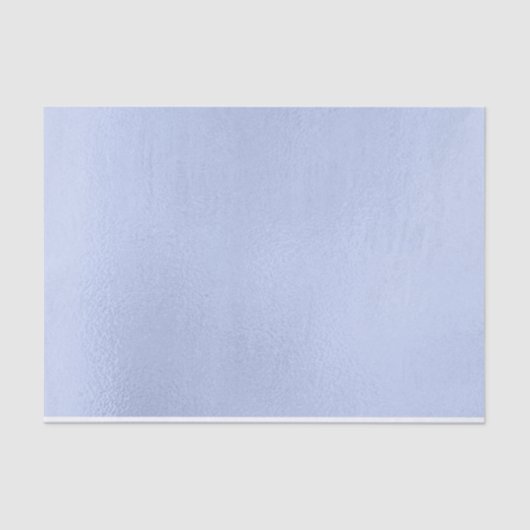 Baby Blue Aqua Metallic Pastel Delicate Tissuepapier (Voorkant)