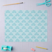 Baby Blue Auto's Tissuepapier (Craft)