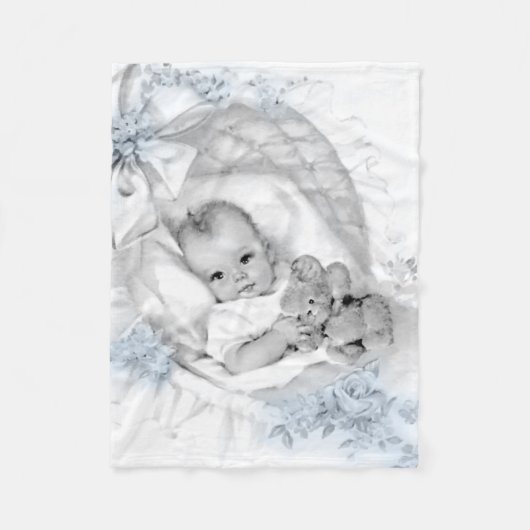  Baby Blue Baby Boy Deken (Voorkant)