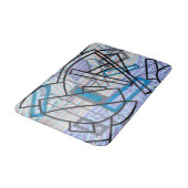 Baby Blue Bathmat Badmat (Gekanteld)