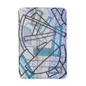 Baby Blue Bathmat Badmat (Voorkant Verticaal)
