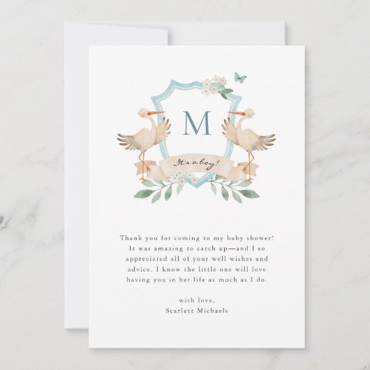 Baby Blue Bedankt voor je creditcard (Voorkant)