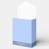 Baby Blue Bird Baby shower Favor Box Bedankdoosjes (Geopend)