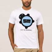 Baby Blue/Black T-shirt (Voorkant)